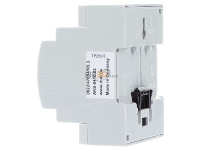 View on the right MDT AKS-0410.03 EIB, KNX, Switch Actuator 4-fold, 4SU MDRC, 10A, 230VAC, C-load, standard, 140F, 
