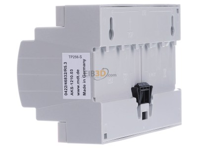 View on the right MDT AKS-1210.03 EIB, KNX, Switch Actuator 12-fold, 8SU MDRC, 10A, 230VAC, C-load, standard, 140F, 
