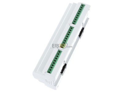 View top right MDT AKS-2416.03 EIB, KNX, Switch Actuator 24-fold, 12SU MDRC, 16A, 230VAC, C-load, standard, 140F, 
