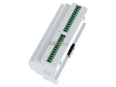 View top right MDT JAL-0810M.02 EIB, KNX, Shutter Actuator 8-fold, 8SU MDRC, 10A, 230VAC with travel time measurement, 
