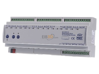 Frontansicht MDT BE-32000.02 EIB, KNX, Binreingang 32-fach, 12TE, REG, Ausfhrung potentialfrei, 