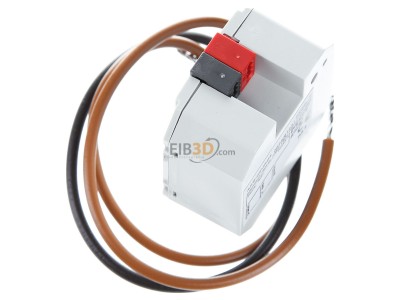 Ansicht oben links MDT AKS-02UP.03 Schaltaktor 2-fach, UP, 16 A, 230 V AC, C-Last, Standard, 140 F, 
