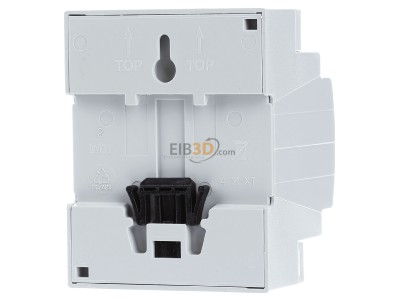 Back view MDT EZ-0363.01 Energy meter 3-fold 63 A, transformer measurement, 4TE REG, 230/400 V AC, 
