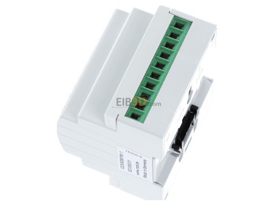 Ansicht oben rechts MDT EZ-0363.01 Energiezhler 3-fach 63 A, Wandlermessung, 4TE REG, 230/400 V AC, 