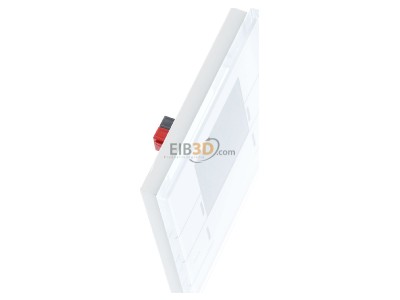 View top left MDT SCN-RTRGW.02 Glass Room Temperature Controller Smart with colour display, white, 
