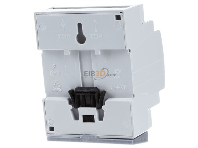 Ansicht hinten MDT AMI-0416.03 KNX Schaltaktor 4-fach, 4TE REG, 16/20 A, 230 V 
