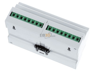 Ansicht oben hinten MDT AZI-0616.03 KNX Schaltaktor 6-fach, 8TE REG, 16/20 A, 230 V 