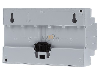 Ansicht hinten MDT AMS-0816.03 KNX Schaltaktor 8-fach, 8TE REG, 16 A, 230 V AC 