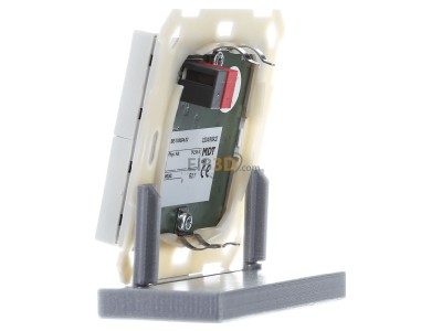 View on the right MDT BE-TA5504.02 KNX Push Button 55 4-fold, White matt finish 

