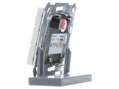 View on the right MDT BE-TA5506.G2 KNX Push Button 55 6-fold, White glossy finish 
