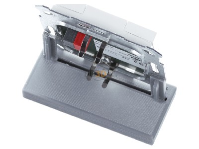 Top rear view MDT BE-TA5506.G2 KNX Push Button 55 6-fold, White glossy finish 
