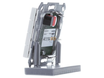View on the right MDT BE-TA5508.G2 KNX Push Button 55 8-fold, White glossy finish 
