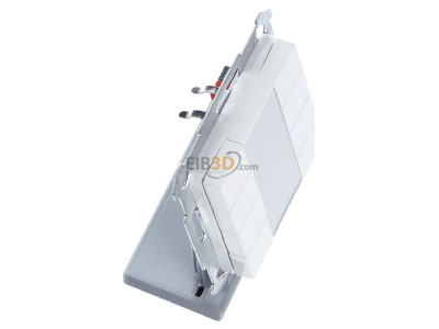View top left MDT BE-TA5508.G2 KNX Push Button 55 8-fold, White glossy finish 
