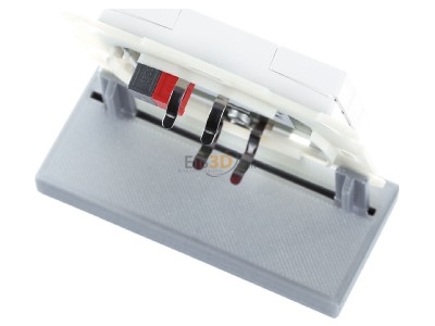 Ansicht oben hinten MDT BE-TA55P6.02 Taster Plus 55 6-fach, Reinwei mat 