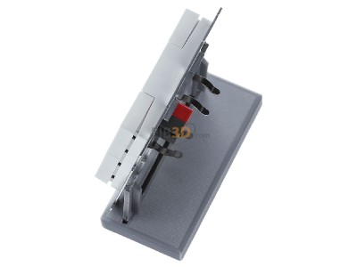 View top right MDT BE-TA55T4.02 KNX Push Button Plus TS 55 4-fold, White matt finish 
