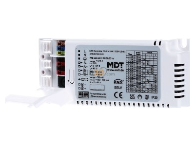 Frontansicht MDT AKD-0230CC.02 KNX LED Controller CC/CV 30 W / 230 V 2-Kanal 