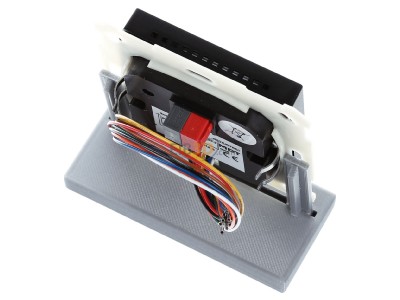 Ansicht oben hinten MDT SCN-RTR55S06.01 KNX Raumtemperaturregler Smart 55, Schwarz matt 