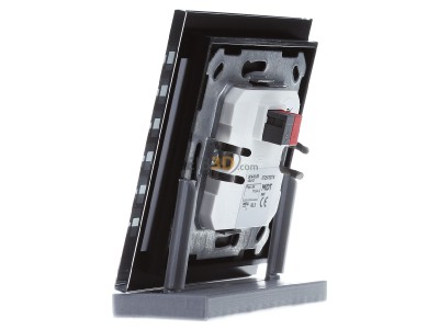 View on the right MDT SCN-GLED1S.01S KNX Glass LED Indicator, Black - 
