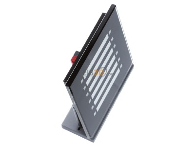 View top left MDT SCN-GLED1S.01S KNX Glass LED Indicator, Black - 
