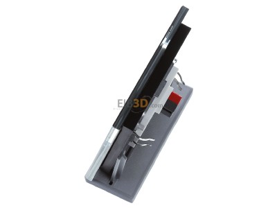View top right MDT SCN-GLED1S.01S KNX Glass LED Indicator, Black - 

