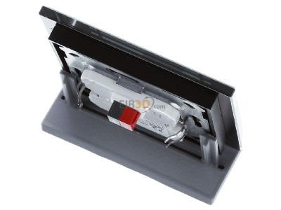 Top rear view MDT SCN-GLED1S.01S KNX Glass LED Indicator, Black - 
