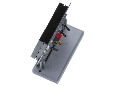 View top right MDT BE-TA55P406.02 KNX Push Button Plus 55 4-fold, Black matt 
