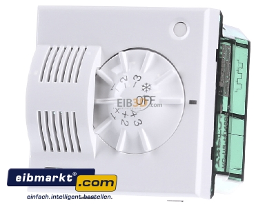 Frontansicht bticino HD4692 Thermostat SCS weiss_- Aktionspreis