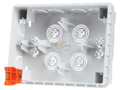 Front view bticino 3487 Flush-mounted box for MM-Hometouch 7 180x130mm,_- Promotional item
