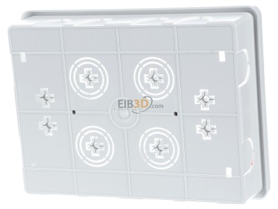 Back view bticino 3487 Flush-mounted box for MM-Hometouch 7 180x130mm,_- Promotional item
