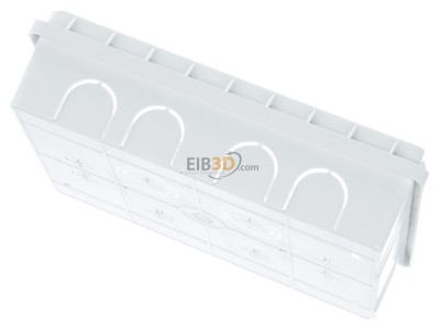 Top rear view bticino 3487 Flush-mounted box for MM-Hometouch 7 180x130mm,_- Promotional item
