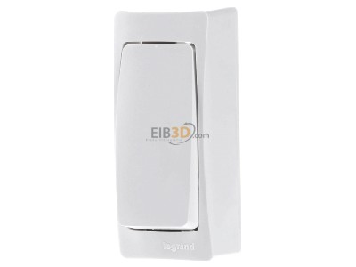 Front view Legrand Bticino 086085 AP button narrow,_- Promotional item
