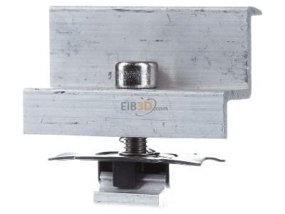 Front view K2 Systems 1005169 Module end clamps M EC SET silver 34-36 StS PU=200,_- Promotional item

