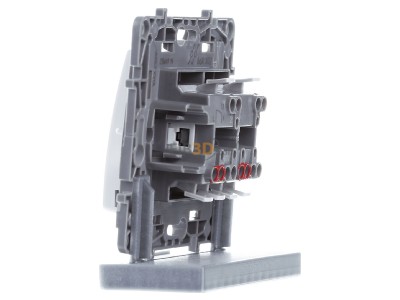 View on the right Legrand Bticino 664702 Double changeover switch Niloe 10AX ultra white,_- Promotional item
