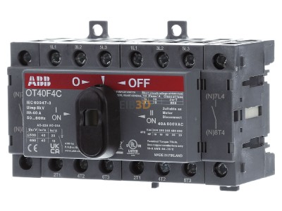 Front view ABB 1SCA104934R1001 Switch disconnector OT40F4C,_- Promotional item
