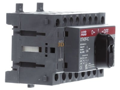 View on the left ABB 1SCA104934R1001 Switch disconnector OT40F4C,_- Promotional item
