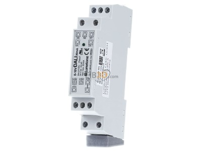 Frontansicht Lunatone Industrielle 86468352-HS Schnittstellenmodul Konverter 0-10V auf DALI 30mA 0,1%<1V,_- Aktionsartikel