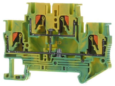 Front view ledxon 4560015 Coupling LB22 EDOS slim for T5 lights,_- Promotional item

