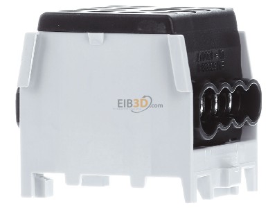 View on the right Pollmann 2080177 Main line branch terminal HLAK 25-1/6M2 black,_- Promotional item
