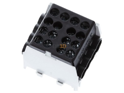 View top left Pollmann 2080177 Main line branch terminal HLAK 25-1/6M2 black,_- Promotional item
