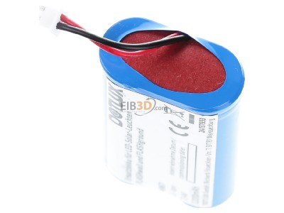 Ansicht oben vorne DOTLUX 4967 Ersatzakku f.Solar-Leuchten 7,4V/DC 1500mAh Li-Ion,_- Aktionsartikel
