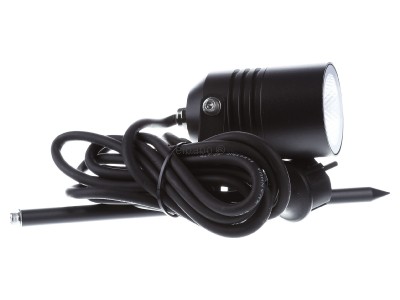 View on the left LCD 5018 LED ground spike spotlight LB22 alu black 6W 806lm 3000K IP65,_- Promotional item
