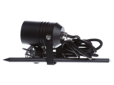 View on the right LCD 5018 LED ground spike spotlight LB22 alu black 6W 806lm 3000K IP65,_- Promotional item
