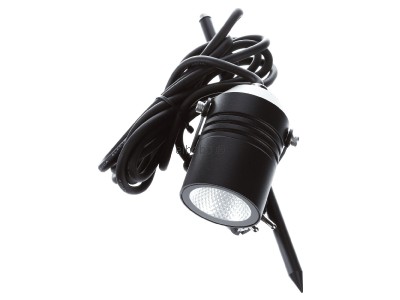 View up front LCD 5018 LED ground spike spotlight LB22 alu black 6W 806lm 3000K IP65,_- Promotional item
