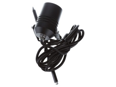Top rear view LCD 5018 LED ground spike spotlight LB22 alu black 6W 806lm 3000K IP65,_- Promotional item
