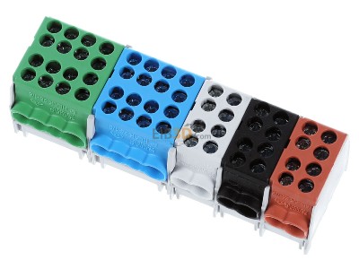 Ansicht oben vorne Pollmann 2080526 Hauptleitungsabzweigklemme HLAK 25-5/18 BSG-S 5polig,_- Aktionsartikel