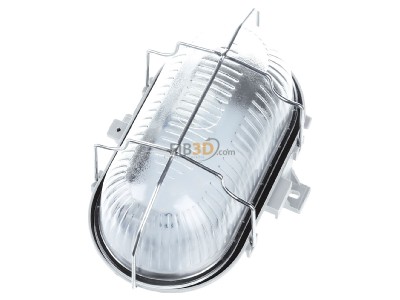 View up front PROTEC.class PLEDOVG 8W LED wall / ceiling light LB23 
