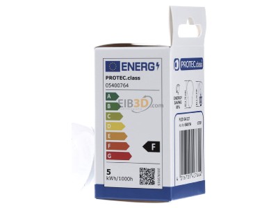 Ansicht rechts PROTEC.class 05400764 LED-Leuchtmittel LB23 PLED G45 E27 Tropfenform E27 4.5W