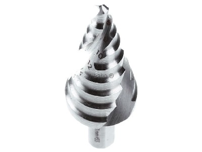 Ansicht oben rechts PROTEC.class 05102211 Stufenbohrer HSS SP Gr.1, 4-20 mm PSTB