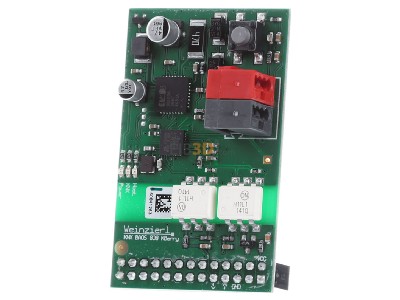 Front view WEINZIERL 5208 BAOS module for Raspberry Pi TP838 kberry
