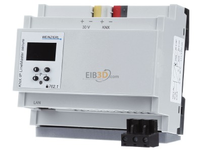 Front view WEINZIERL 5465 Power supply KNX IP LineMaster 762.1 secure
